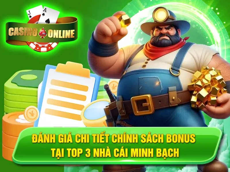 Đánh Giá Chi Tiết Chính Sách Bonus Tại Top 3 Nhà Cái Minh Bạch