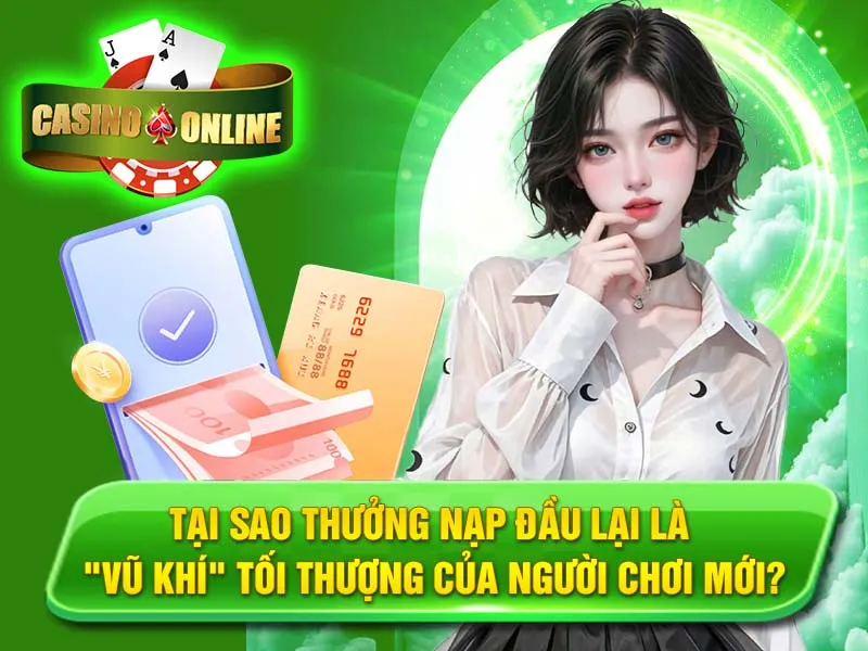Tại Sao Thưởng Nạp Đầu Lại Là "Vũ Khí" Tối Thượng Của Người Chơi Mới?