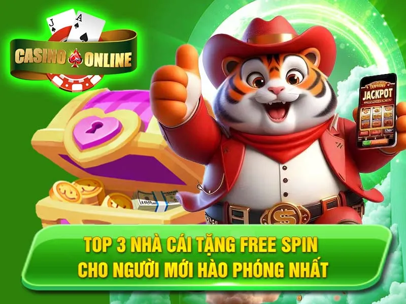 Top 3 Nhà Cái Tặng Free Spin Cho Người Mới Hào Phóng Nhất