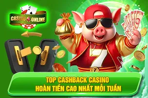 Top Cashback Casino Hoàn Tiền Cao Nhất Mỗi Tuần